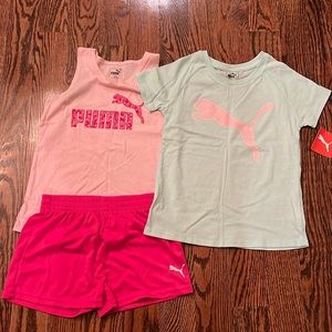 3 piece puma outfit size 8-10 medium